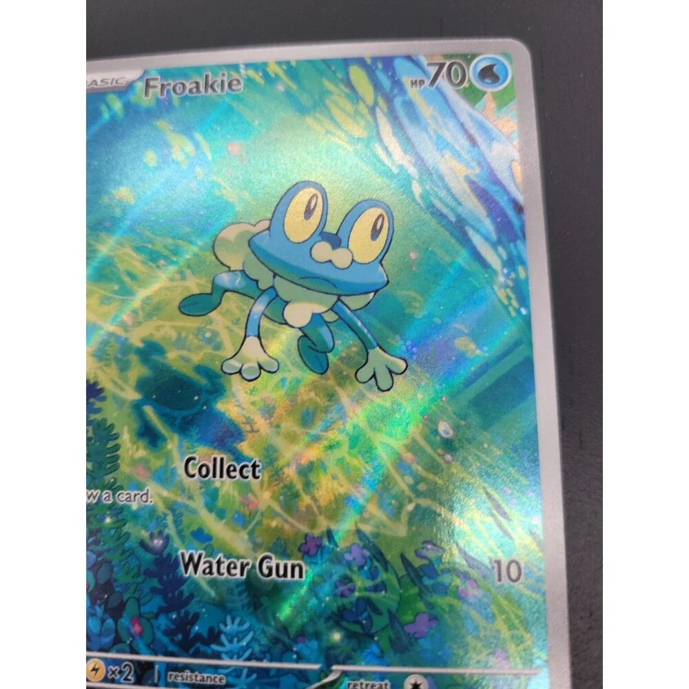 Froakie 88/86 Illustration Rare Pokemon Chaos Rising ME04 NM